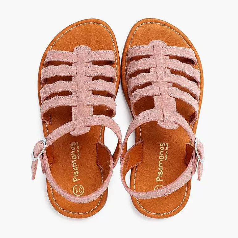 Outlet Pisamonas Sandalias Niña Y Mujer Tipo Gladiador Con Hebilla