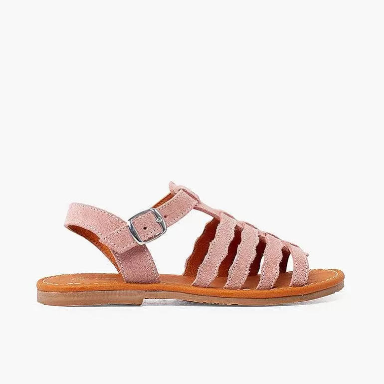 Outlet Pisamonas Sandalias Niña Y Mujer Tipo Gladiador Con Hebilla