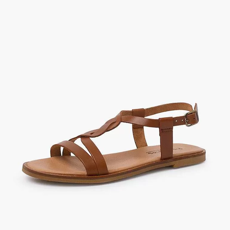 Best Pisamonas Sandalias Niña Y Mujer Tira Central Trenza