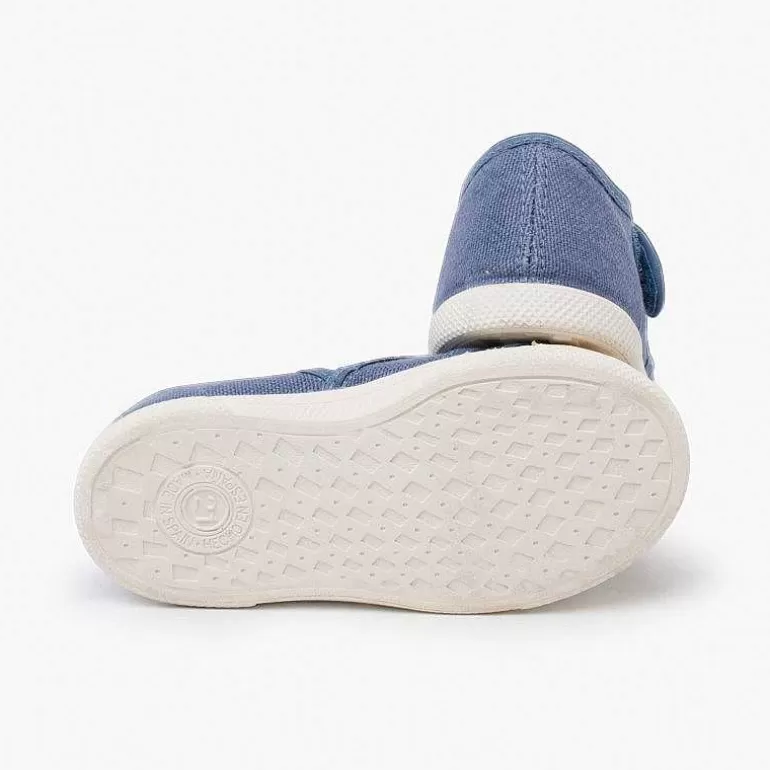 Shop Pisamonas Sandalias Niño Lona Eco Puntera Goma