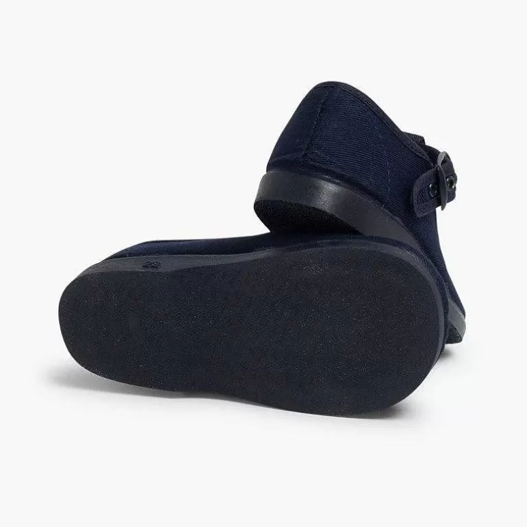 Cheap Pisamonas Sandalias Pepitos De Lona Para Niños