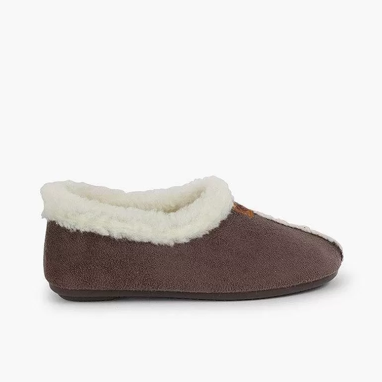 Discount Pisamonas Zapatillas Casa Bamara Forro Tipo Borrego