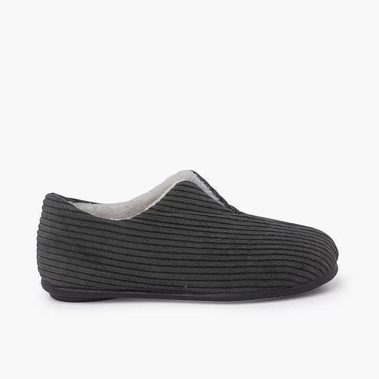 New Pisamonas Zapatillas Casa Tipo Babuchas De Pana