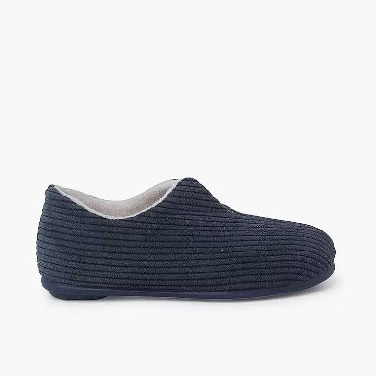 New Pisamonas Zapatillas Casa Tipo Babuchas De Pana