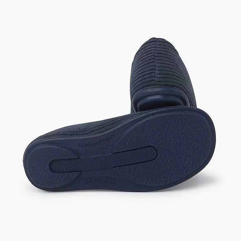 New Pisamonas Zapatillas Casa Tipo Babuchas De Pana