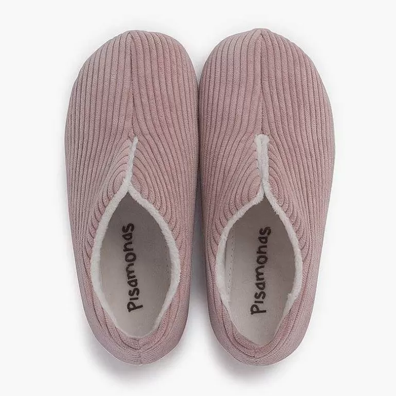 New Pisamonas Zapatillas Casa Tipo Babuchas De Pana