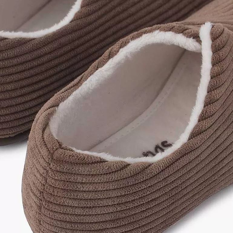 New Pisamonas Zapatillas Casa Tipo Babuchas De Pana