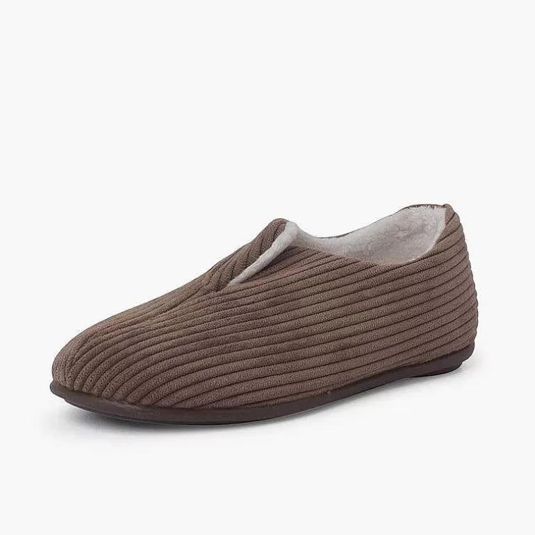 New Pisamonas Zapatillas Casa Tipo Babuchas De Pana