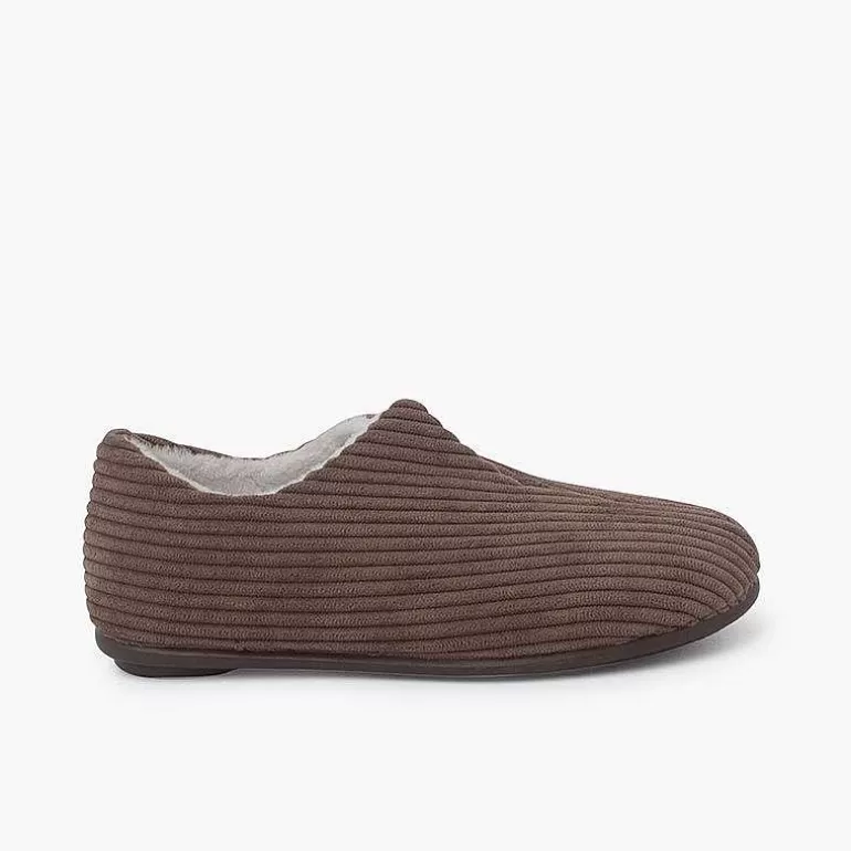 New Pisamonas Zapatillas Casa Tipo Babuchas De Pana