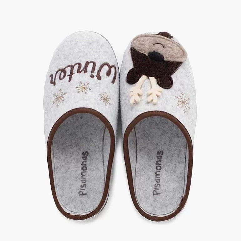 Discount Pisamonas Zapatillas Casa Tipo Zueco Con Dibujos