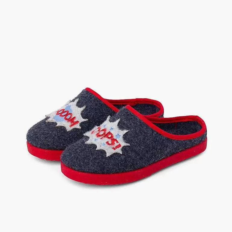 Discount Pisamonas Zapatillas Casa Tipo Zueco Con Dibujos