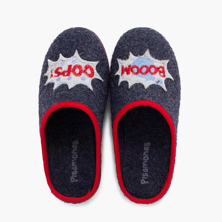 Discount Pisamonas Zapatillas Casa Tipo Zueco Con Dibujos