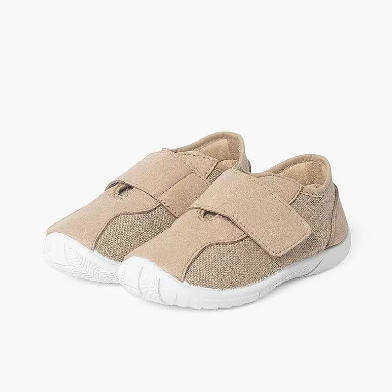 Online Pisamonas Zapatillas Lino Y Nobutex Cierre Adherente