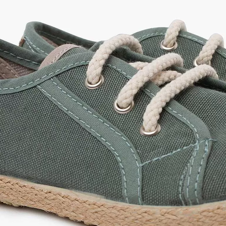 Sale Pisamonas Zapatillas Lona Cordones Tipo Alpargata