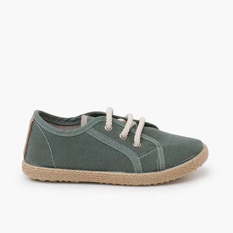 Sale Pisamonas Zapatillas Lona Cordones Tipo Alpargata