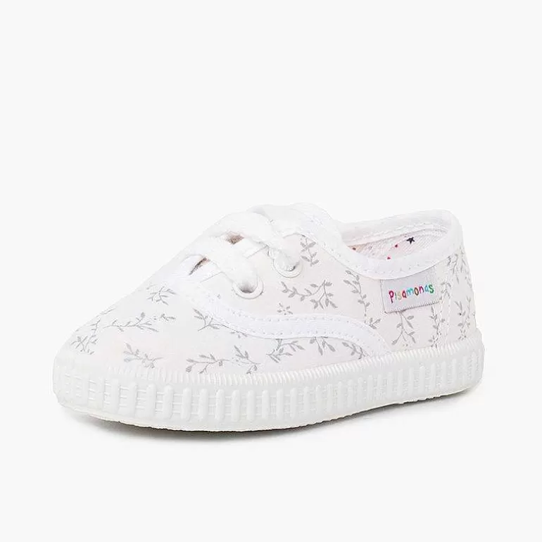 Discount Pisamonas Zapatillas Lona Estampada Niños