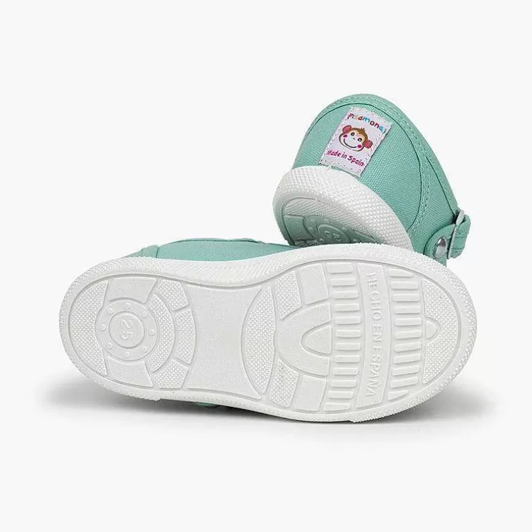 Hot Pisamonas Zapatillas Lona Niños Puntera Goma Tipo Pepitos