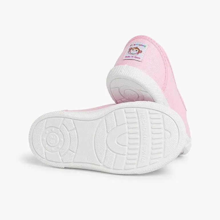 Hot Pisamonas Zapatillas Lona Sin Cordones Con Elasticos Laterales