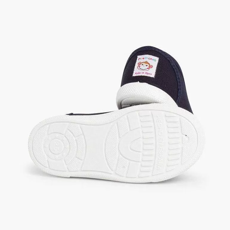 Hot Pisamonas Zapatillas Lona Sin Cordones Con Elasticos Laterales