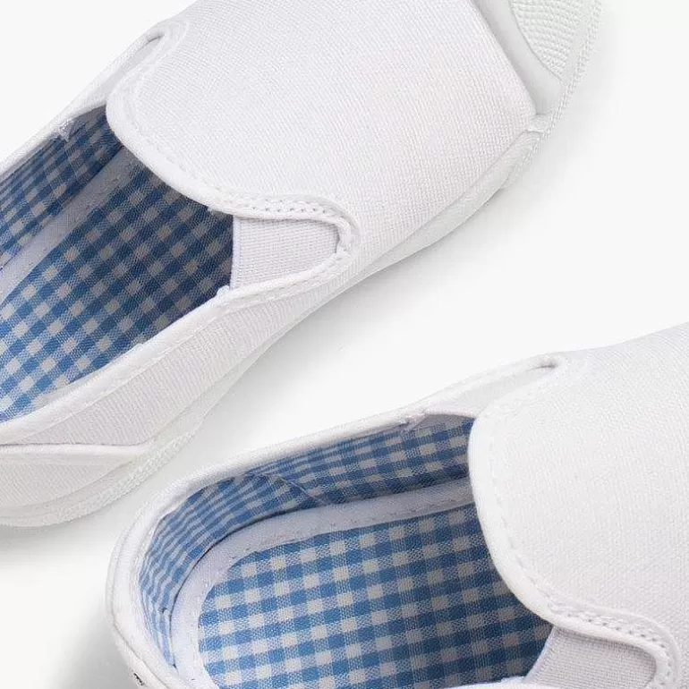 Hot Pisamonas Zapatillas Lona Sin Cordones Con Elasticos Laterales
