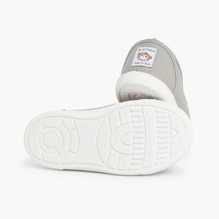 Hot Pisamonas Zapatillas Lona Sin Cordones Con Elasticos Laterales