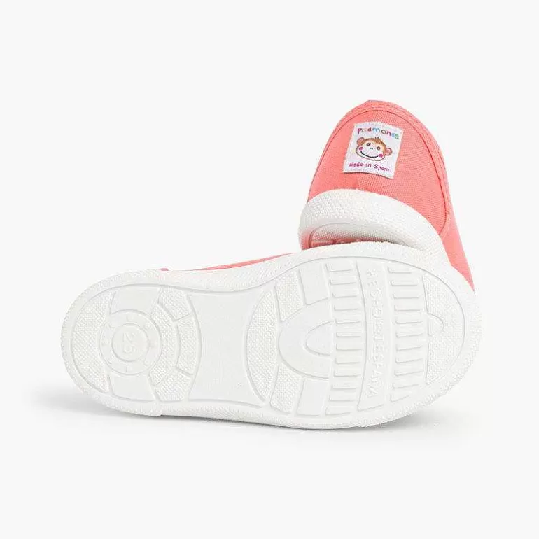 Hot Pisamonas Zapatillas Lona Sin Cordones Con Elasticos Laterales