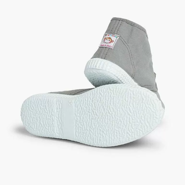 Cheap Pisamonas Zapatillas Lona Tipo Bota Con Cordones