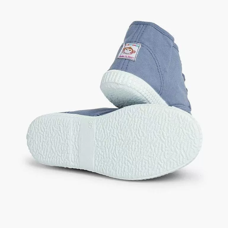 Cheap Pisamonas Zapatillas Lona Tipo Bota Con Cordones