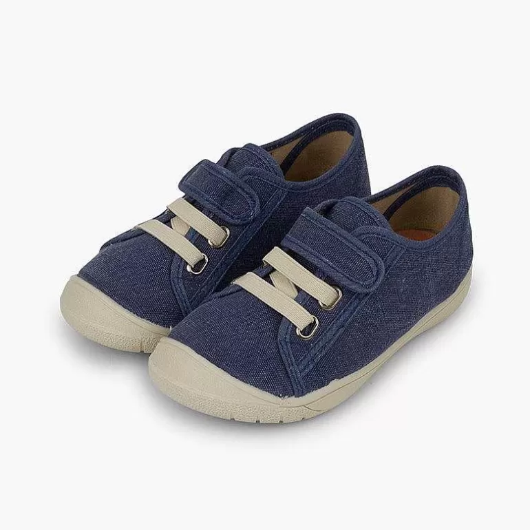 Hot Pisamonas Zapatillas Niños Cierre Tira Adherente Y Cordon Elastico
