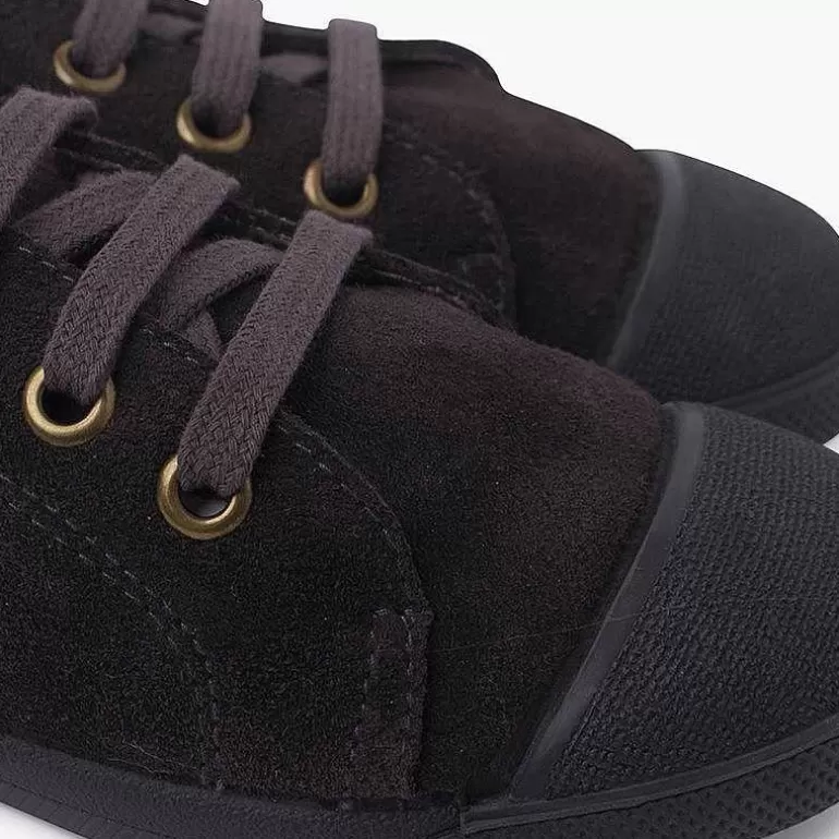 Outlet Pisamonas Zapatillas Serraje Puntera De Goma Y Cordones
