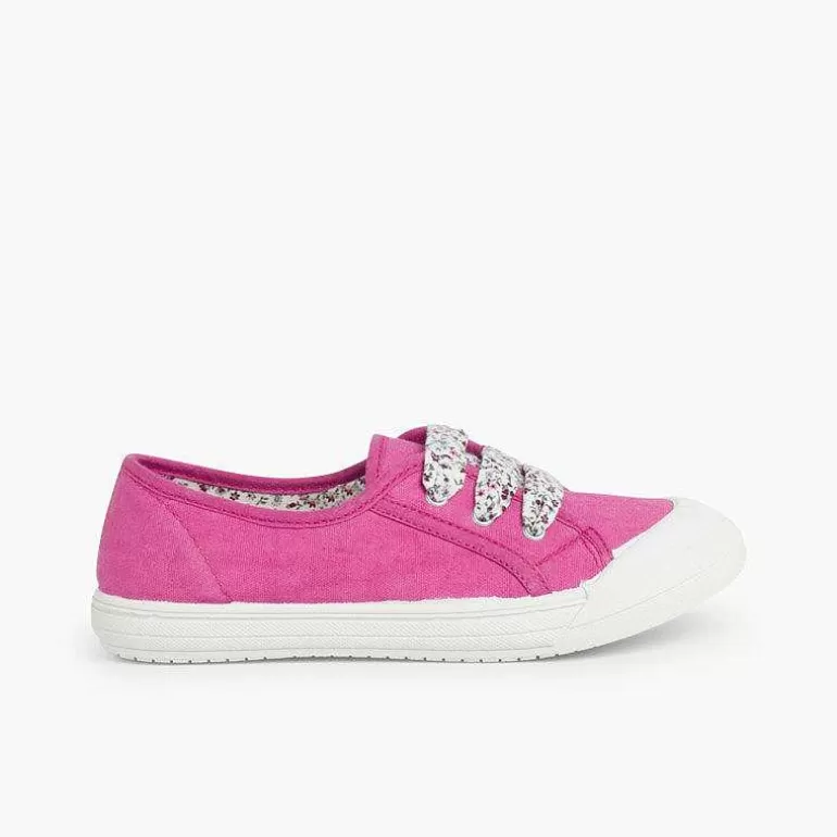 Flash Sale Pisamonas Zapatillas Tela Punta Goma Cordones