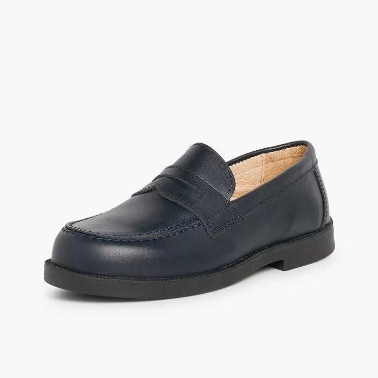 Sale Pisamonas Zapato Colegial Escolares Niño Mocasines