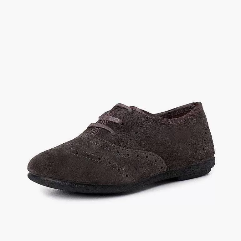 Hot Pisamonas Zapatos Blucher Niña Y Mujer Serraje