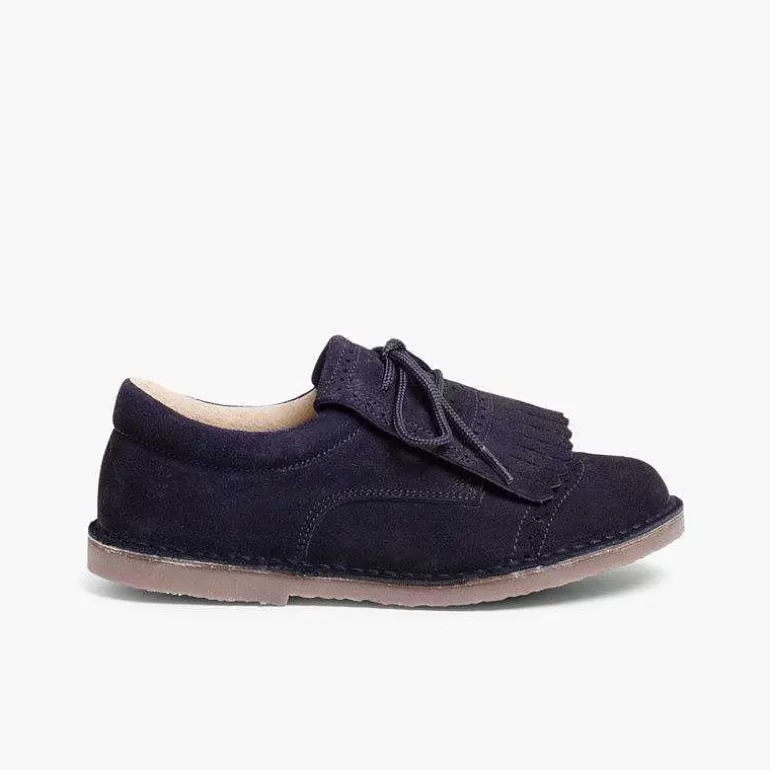 Cheap Pisamonas Zapatos Blucher Niños Flecos
