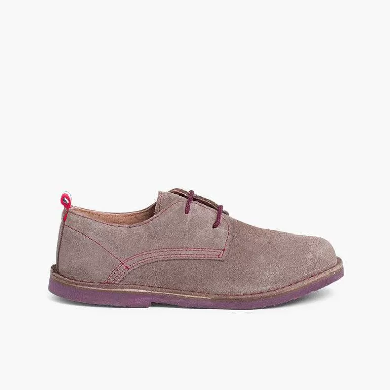Hot Pisamonas Zapatos Blucher Serraje Suela Y Cordones Colores