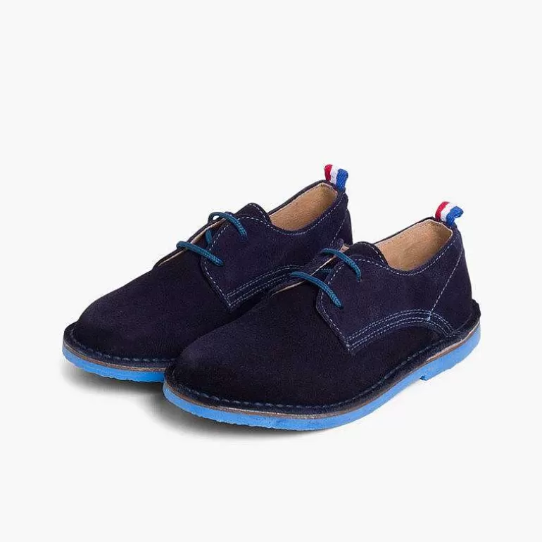 Hot Pisamonas Zapatos Blucher Serraje Suela Y Cordones Colores