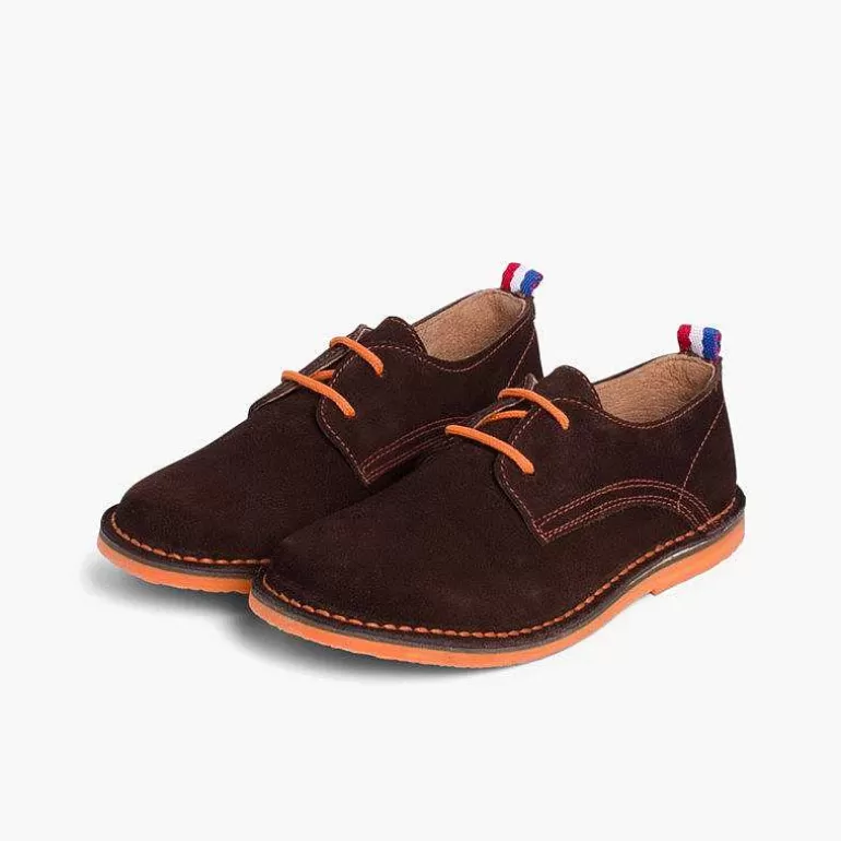 Hot Pisamonas Zapatos Blucher Serraje Suela Y Cordones Colores