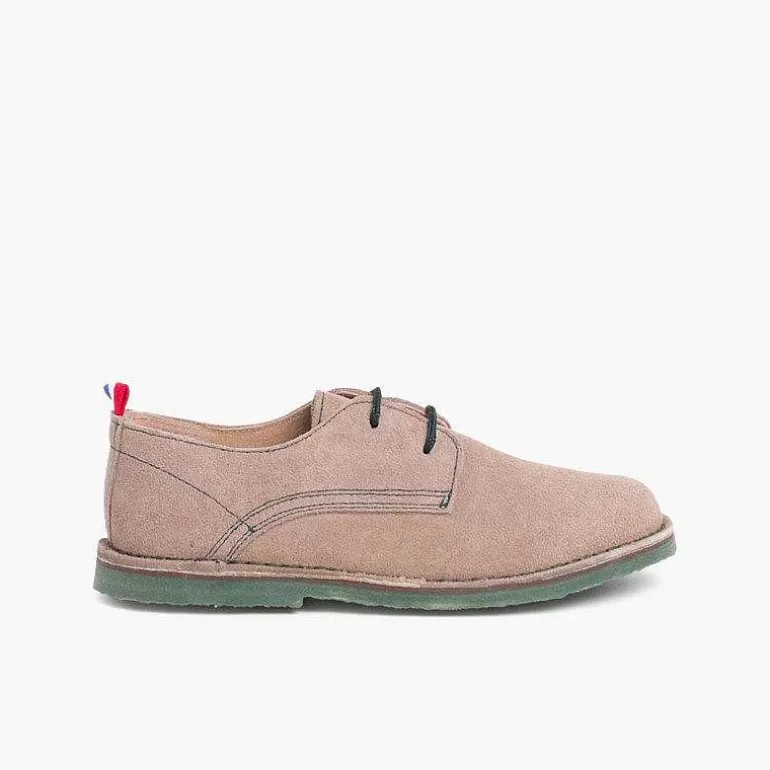 Hot Pisamonas Zapatos Blucher Serraje Suela Y Cordones Colores