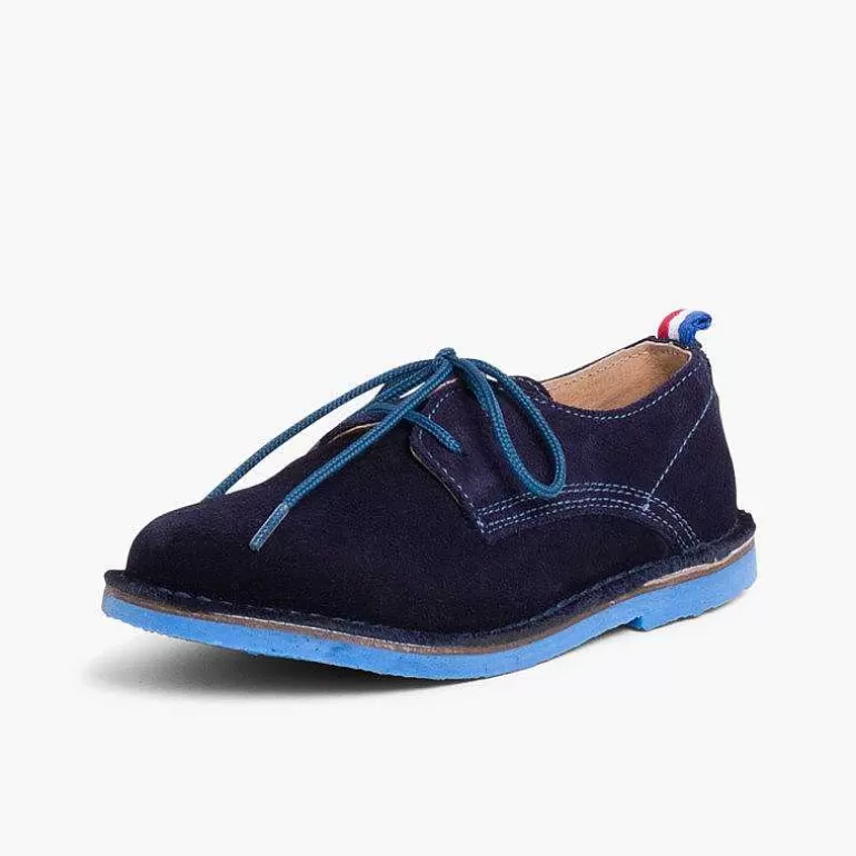 Hot Pisamonas Zapatos Blucher Serraje Suela Y Cordones Colores