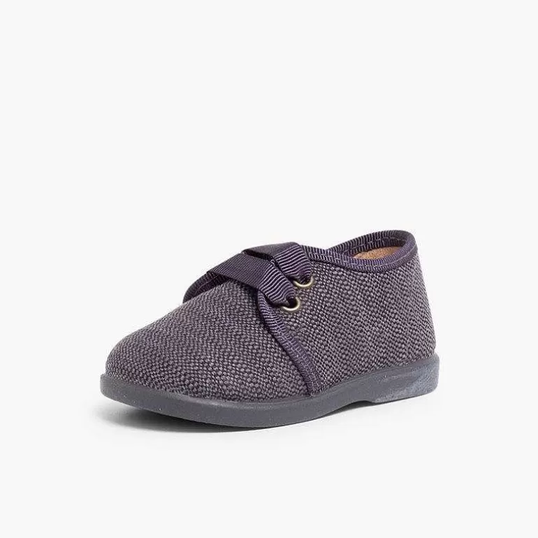 Outlet Pisamonas Zapatos De Tela Tipo Blucher Niño