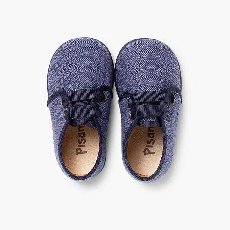 Outlet Pisamonas Zapatos De Tela Tipo Blucher Niño