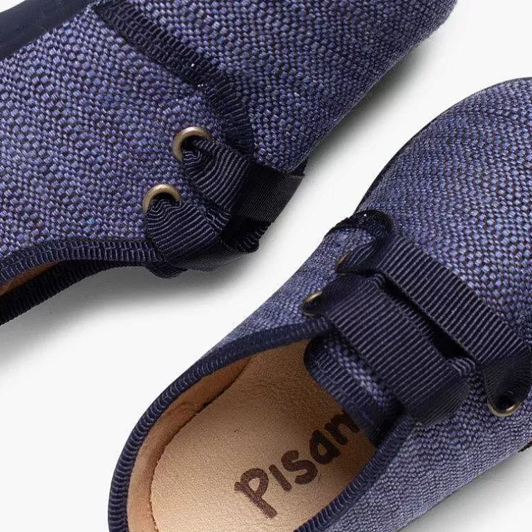 Outlet Pisamonas Zapatos De Tela Tipo Blucher Niño
