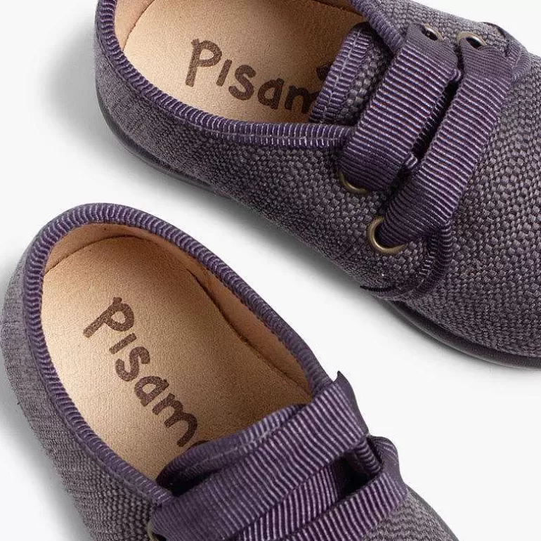 Outlet Pisamonas Zapatos De Tela Tipo Blucher Niño