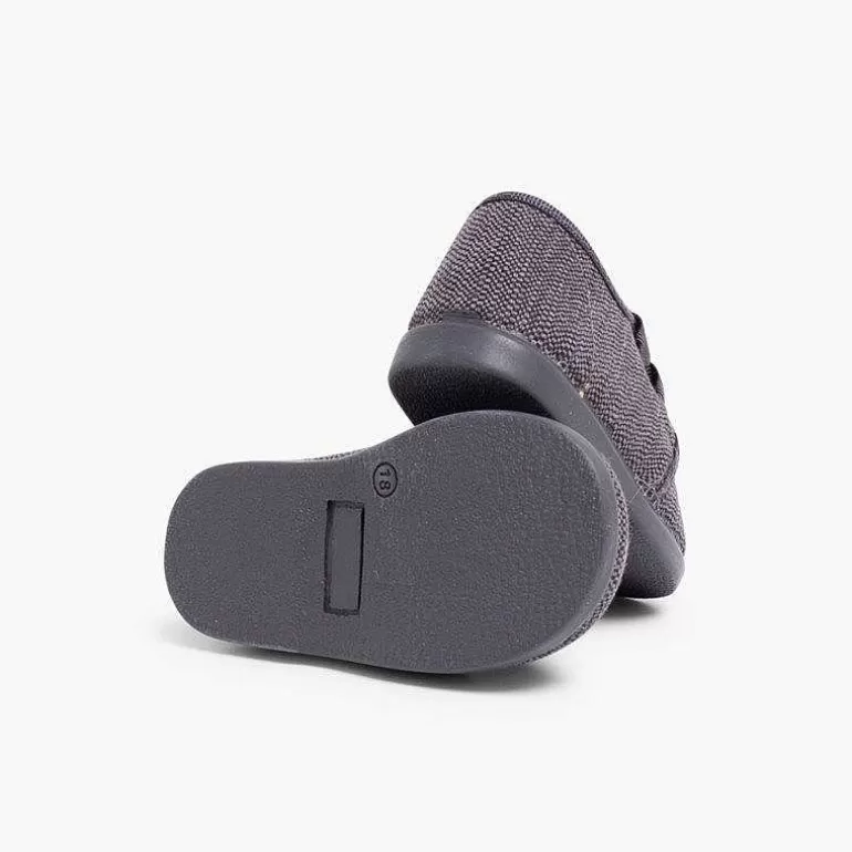 Outlet Pisamonas Zapatos De Tela Tipo Blucher Niño