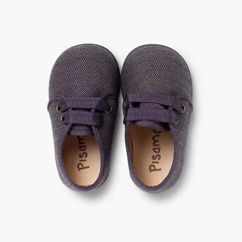 Outlet Pisamonas Zapatos De Tela Tipo Blucher Niño
