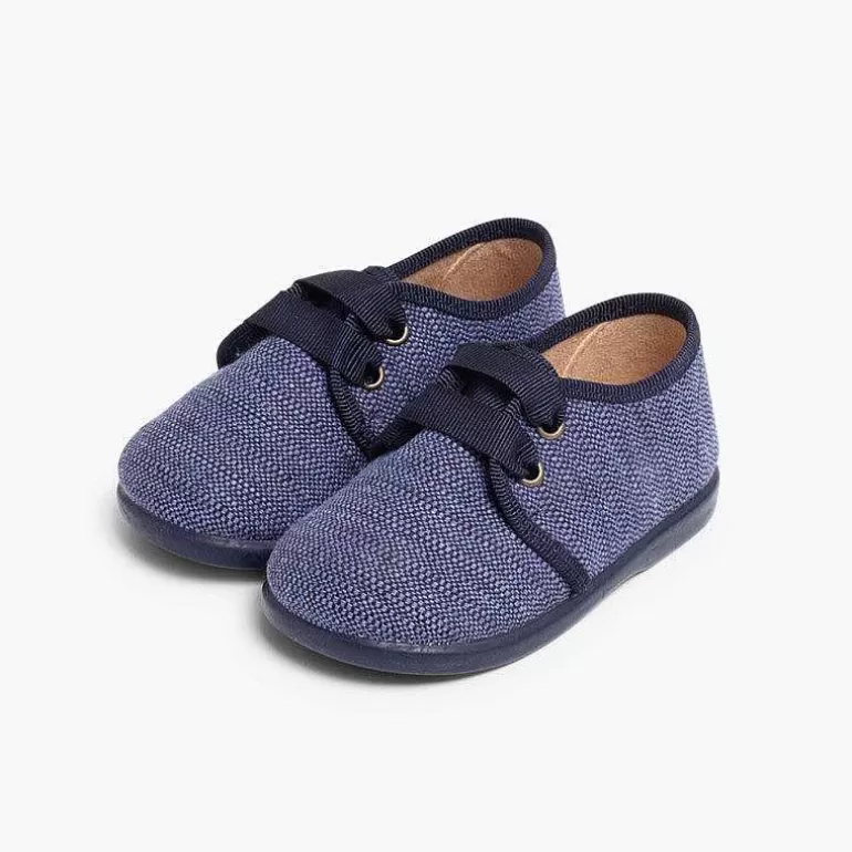 Outlet Pisamonas Zapatos De Tela Tipo Blucher Niño
