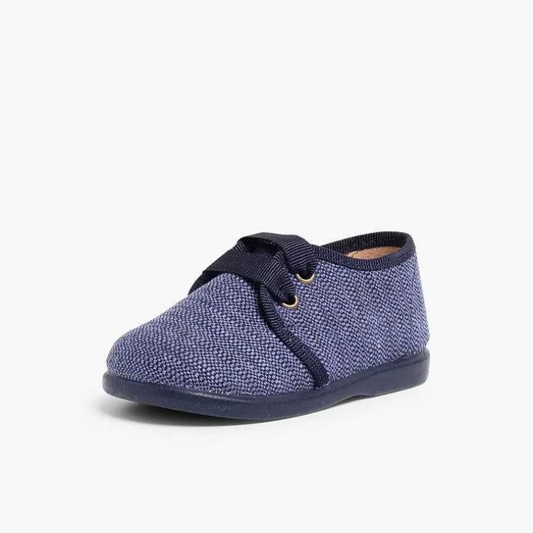 Outlet Pisamonas Zapatos De Tela Tipo Blucher Niño