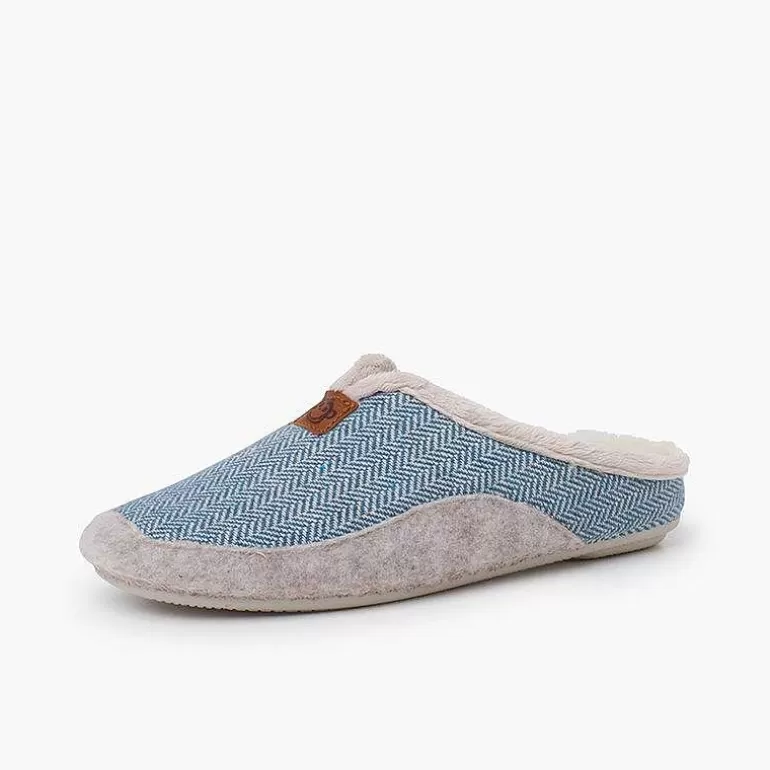 Flash Sale Pisamonas Zuecos Casa Pura Lana Espiga