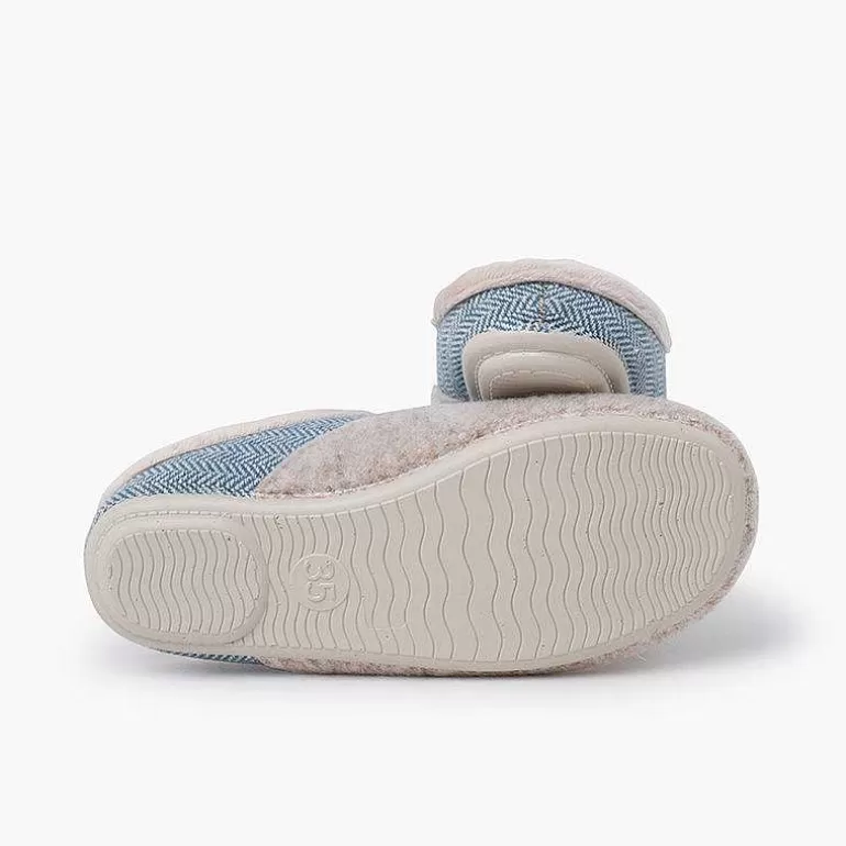 Flash Sale Pisamonas Zuecos Casa Pura Lana Espiga