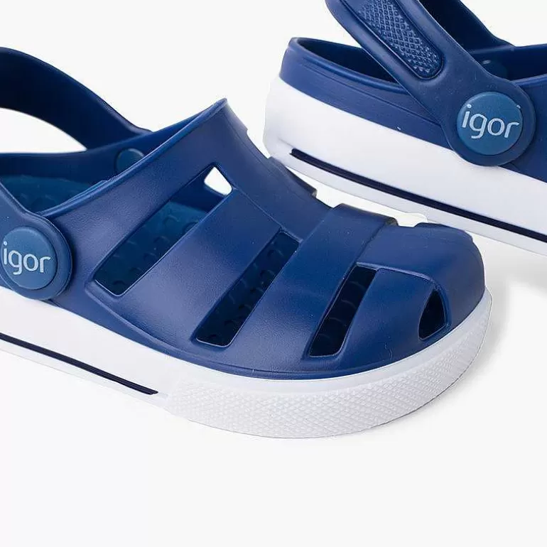 Best Sale Pisamonas Zuecos Goma Tipo Tenis Tira Trasera